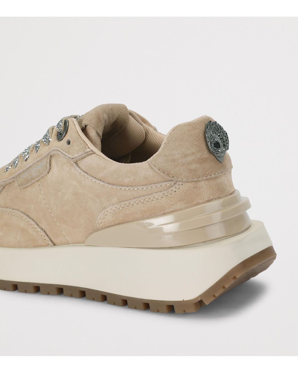Kurt Geiger Natural Suede Metro Sneakers