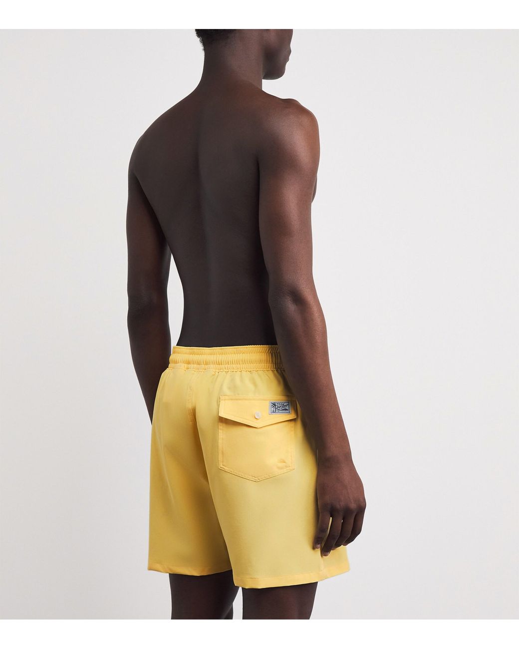 Polo Ralph Lauren Yellow Traveller Swim Shorts for men