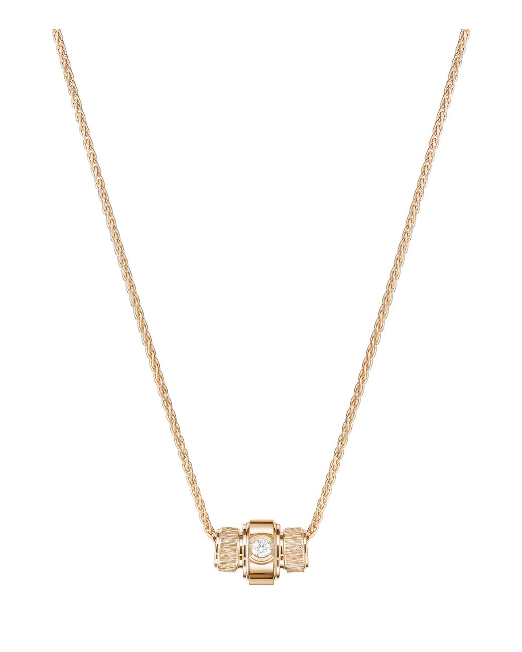 Piaget Metallic And Diamond Possession Pendant Necklace