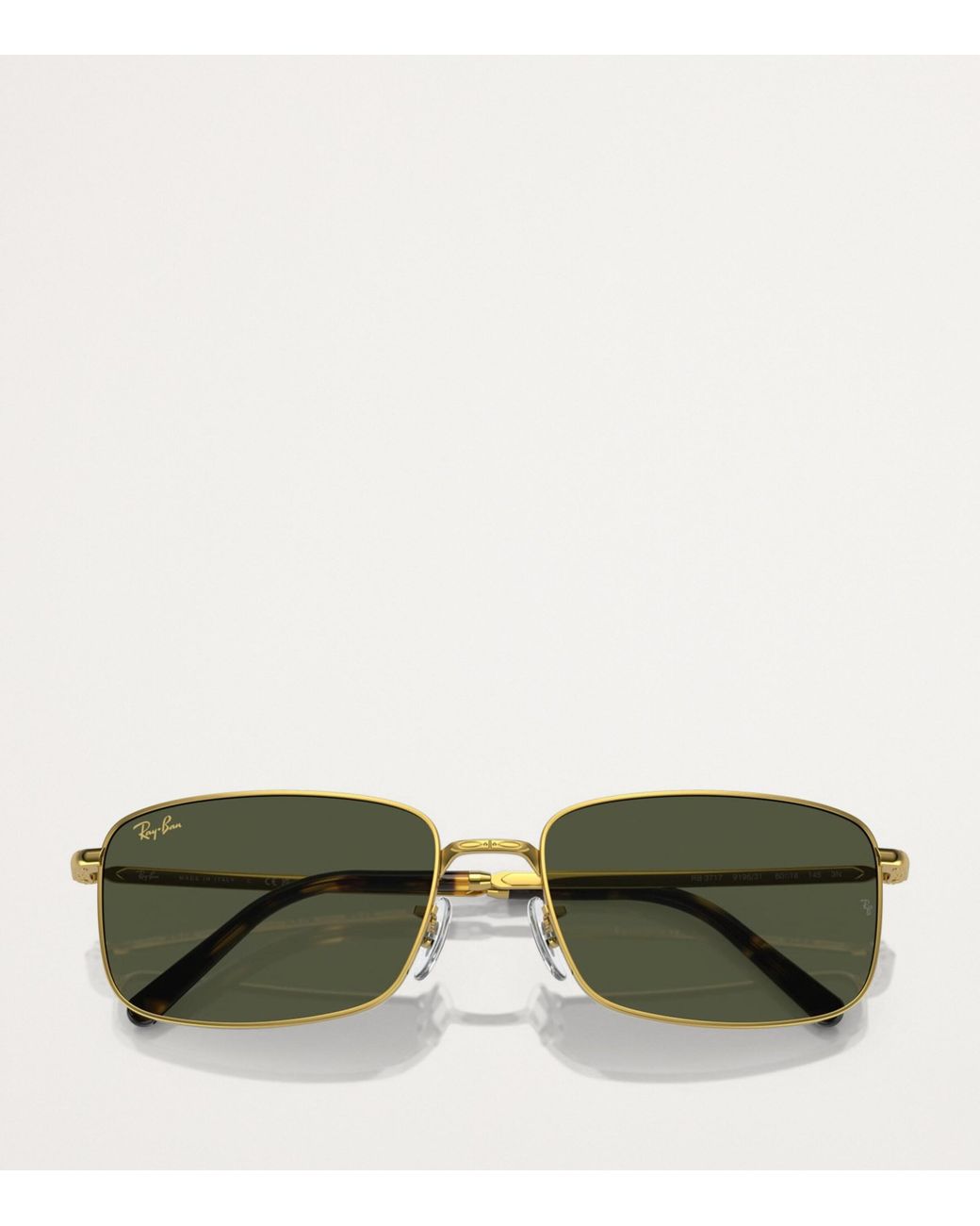 Ray-Ban Green Metal 0Rb3717 Sunglasses