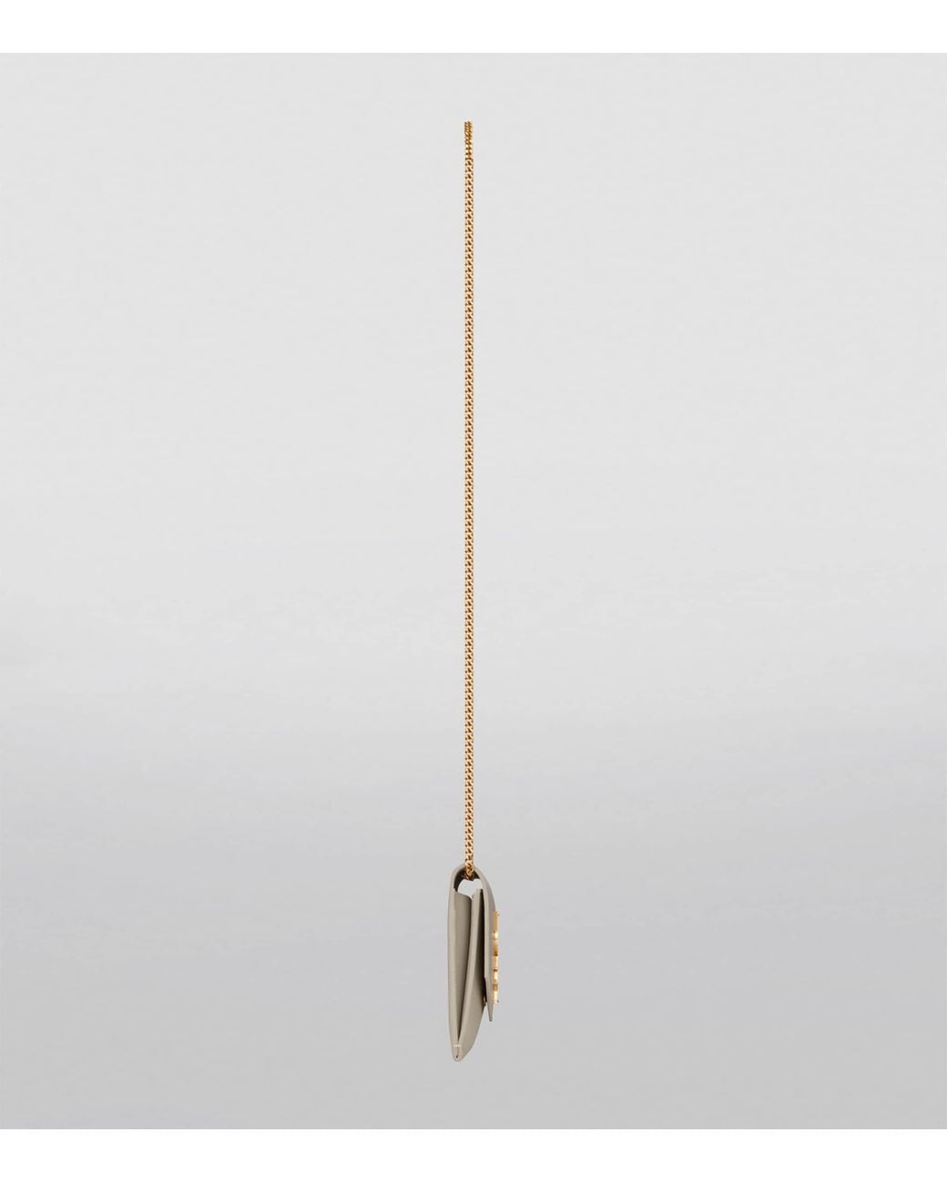 Saint Laurent Natural Uptown Chain Wallet