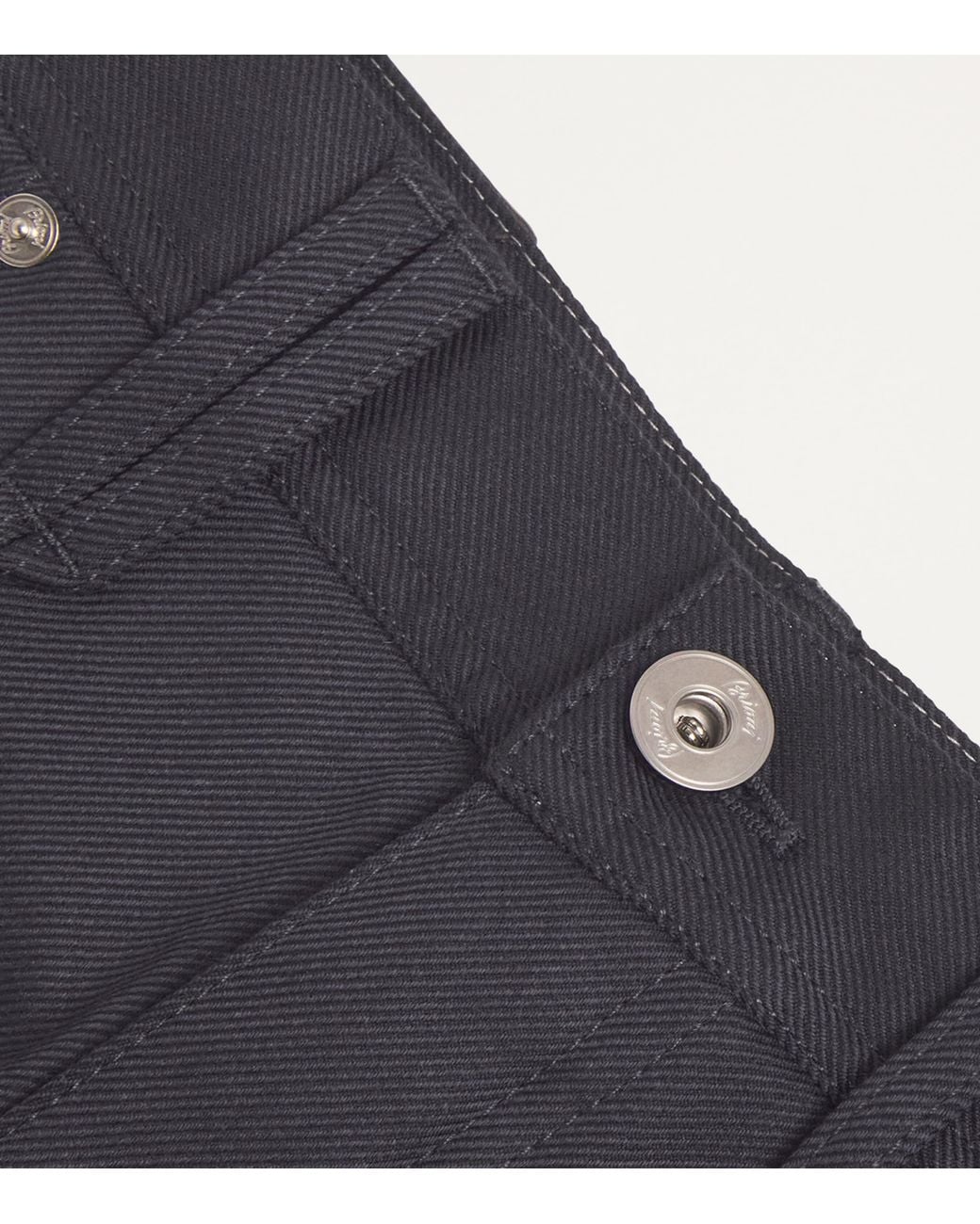 Brioni Blue Stretch-Cotton Straight Chamonix Jeans for men