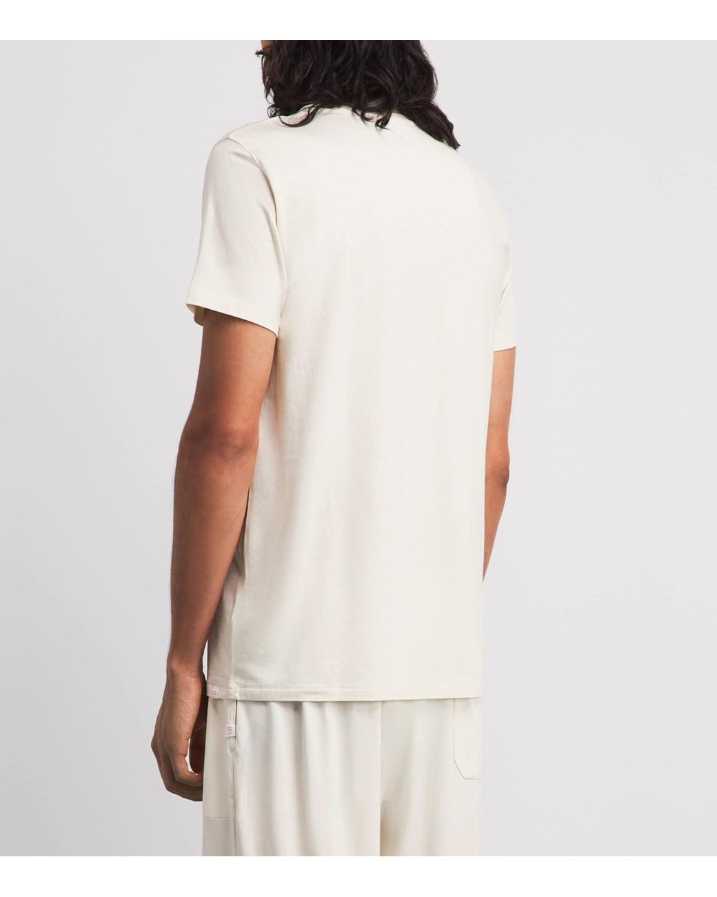 Derek Rose White Basel Lounge T-Shirt for men