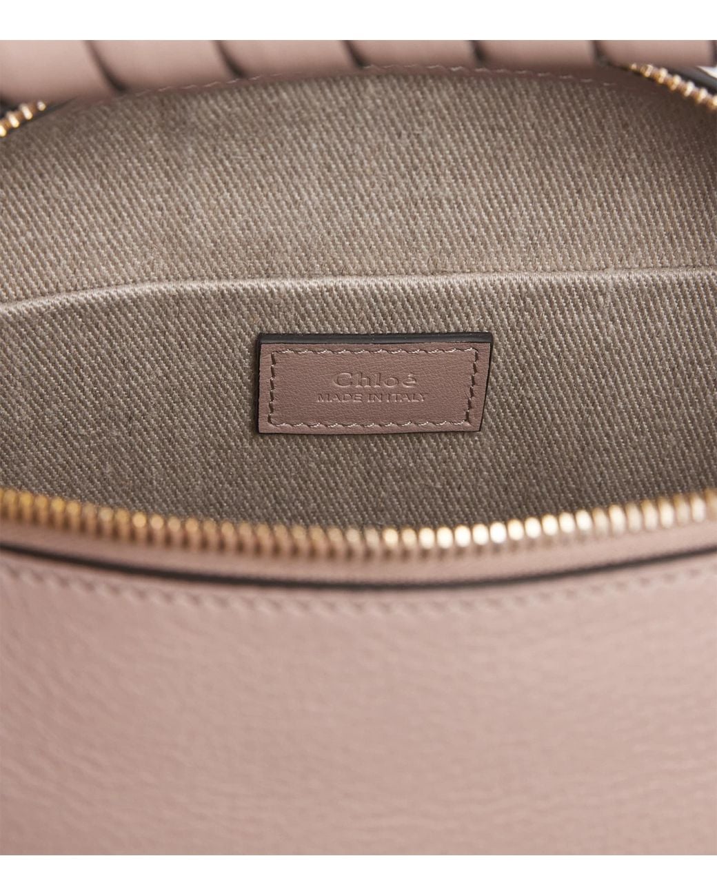 Chloé Pink Small Leather Marcie Shoulder Bag