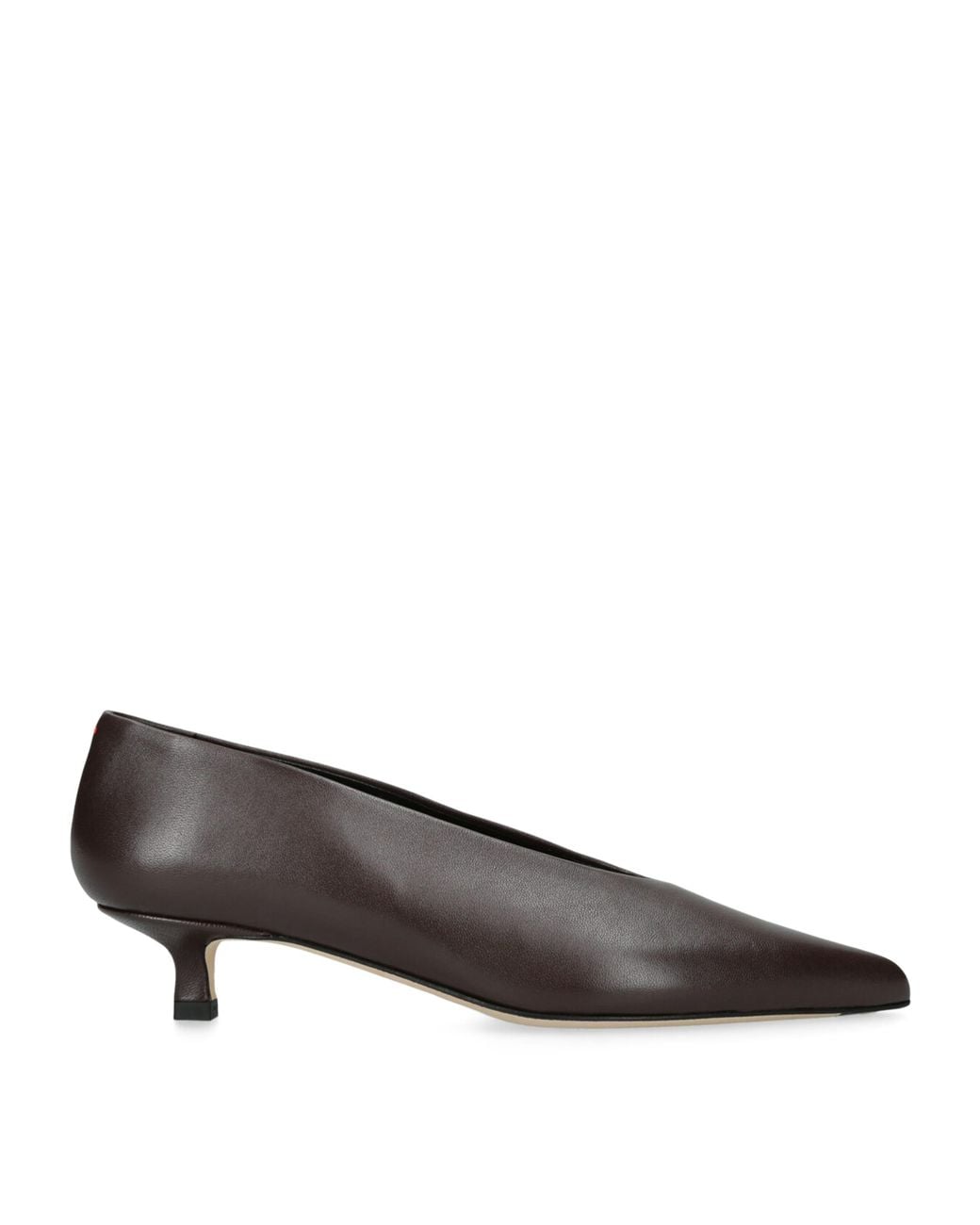 Aeyde Brown Leather Clara Pumps 20