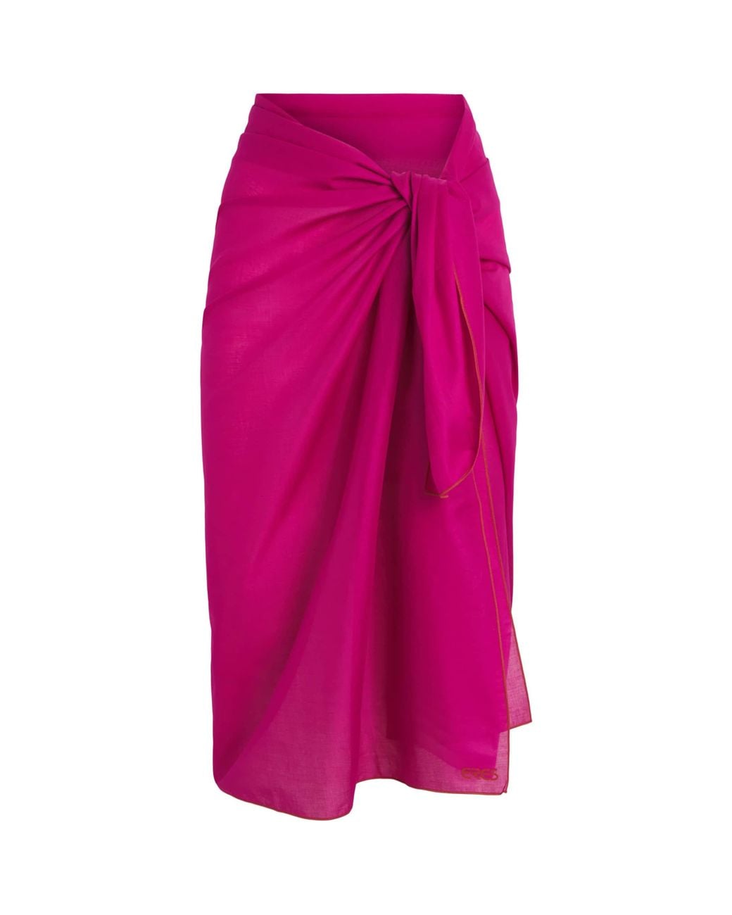 Eres Pink Cotton Voile Cabine Pareo