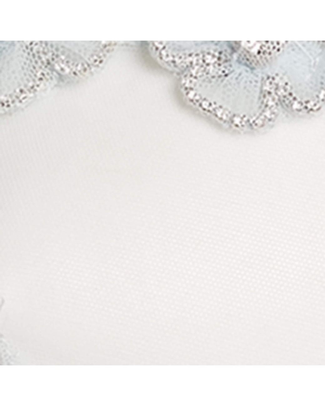 Kiki de Montparnasse White Silk-Blend Chouchou Balconette Bra