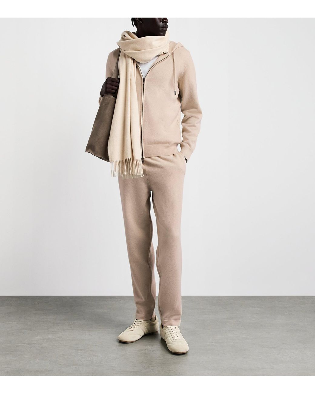 Colombo Natural Cashmere Sweatpants for men