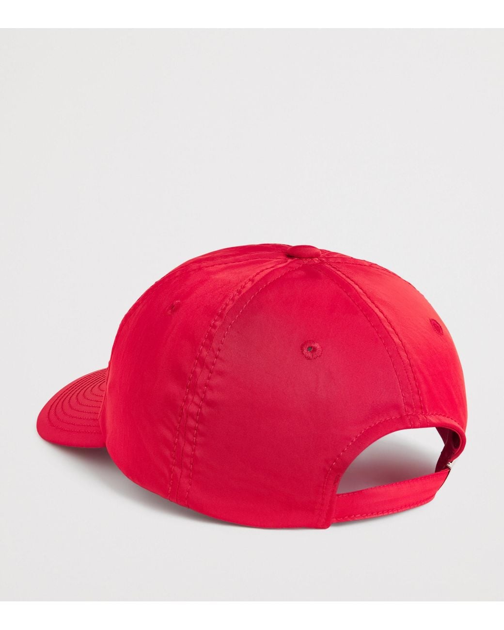 Claudie Pierlot Red Cotton Logo Baseball Cap