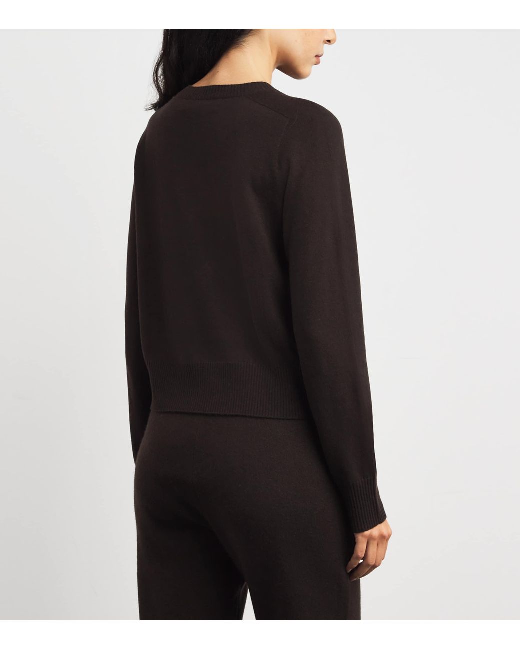 arch4 Black Cashmere V-Neck Holyhead Sweater