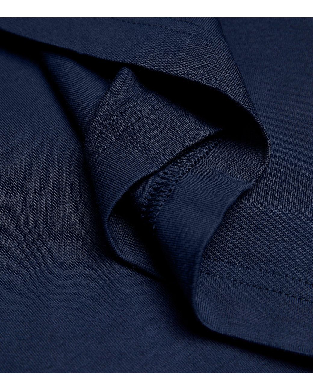 Zimmerli of Switzerland Blue Stretch-Modal Pureness T-Shirt for men
