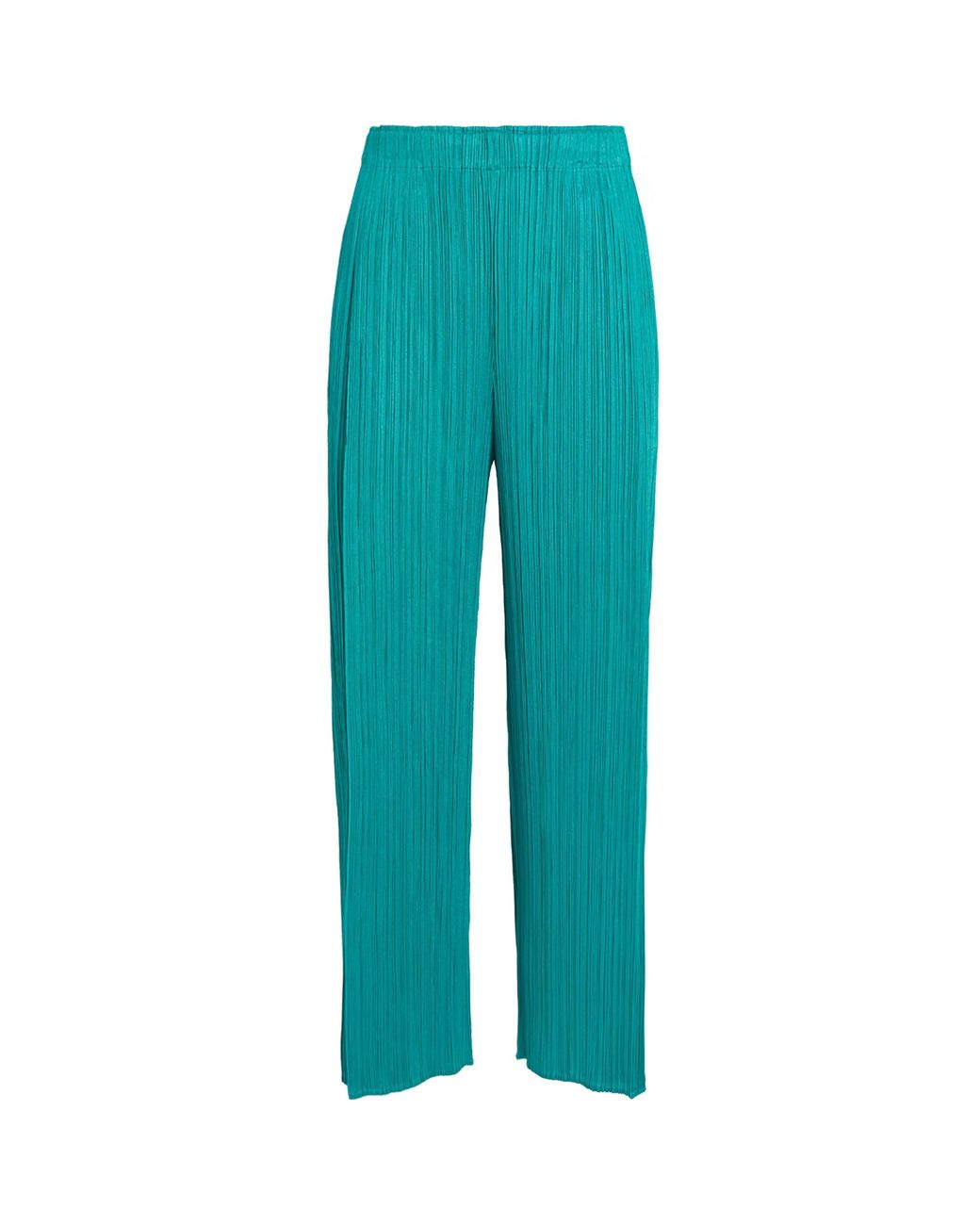 Pleats Please Issey Miyake Blue Monthly Colors June Trousers