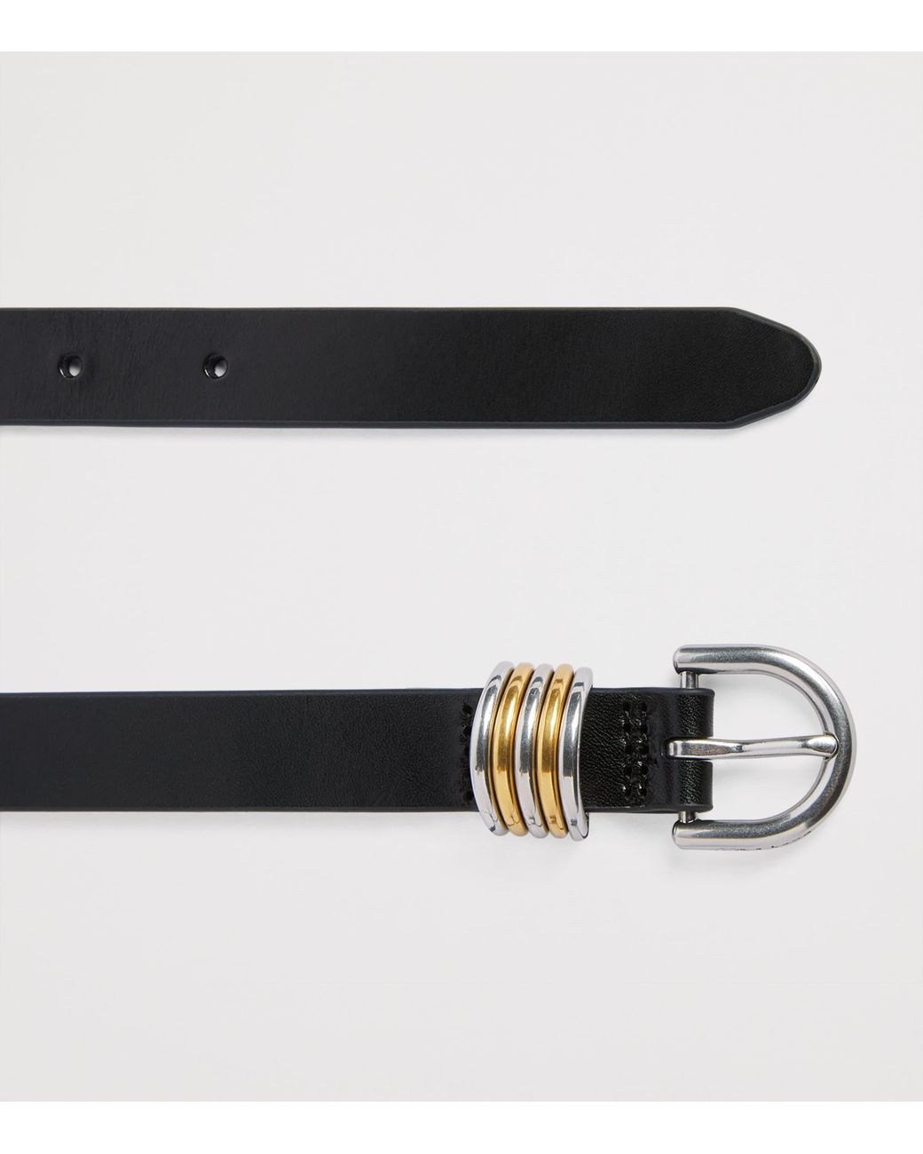 Rag & Bone Black Leather Sasha Belt
