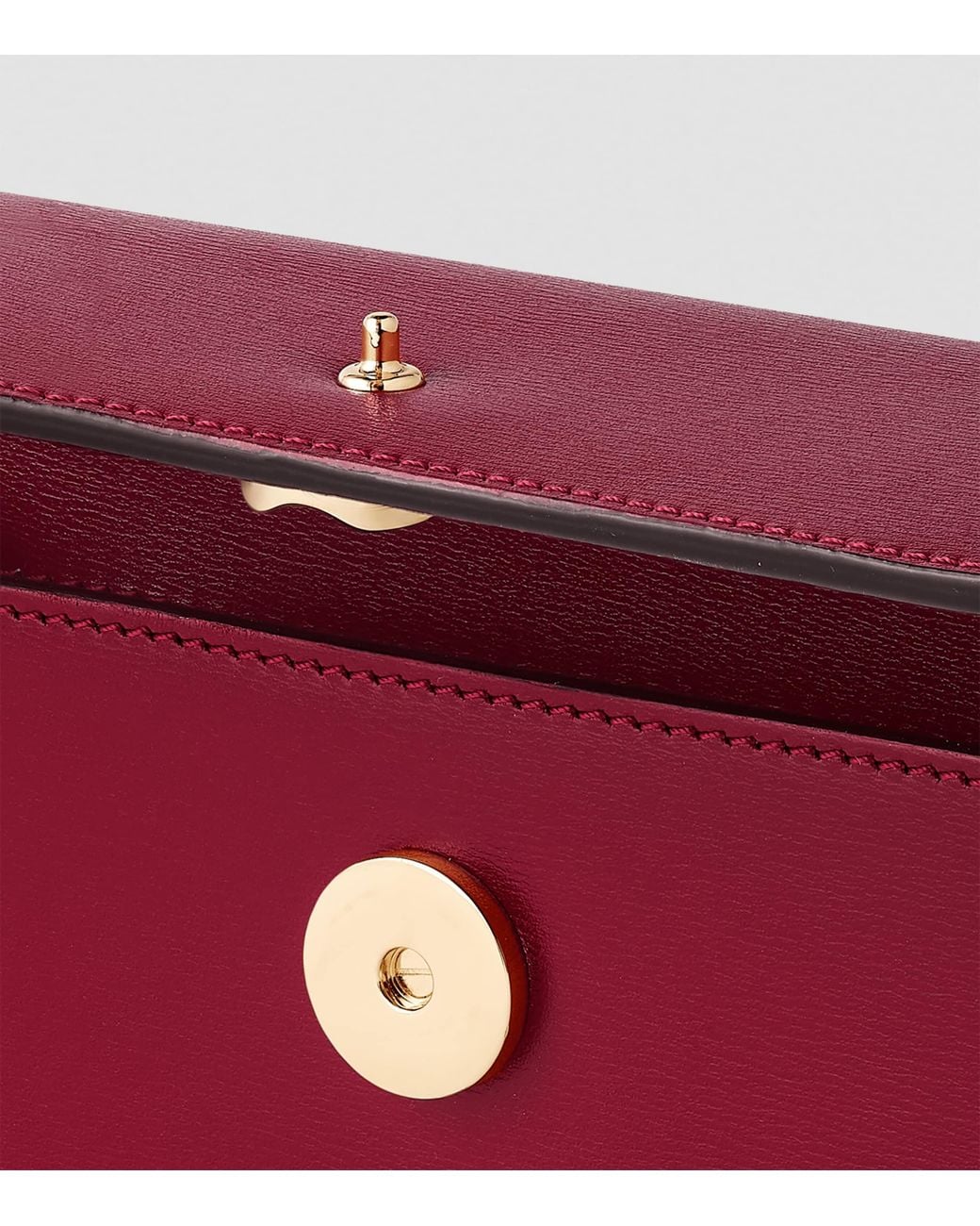 Cartier Red Mini Leather Panthère De Cross-Body Bag
