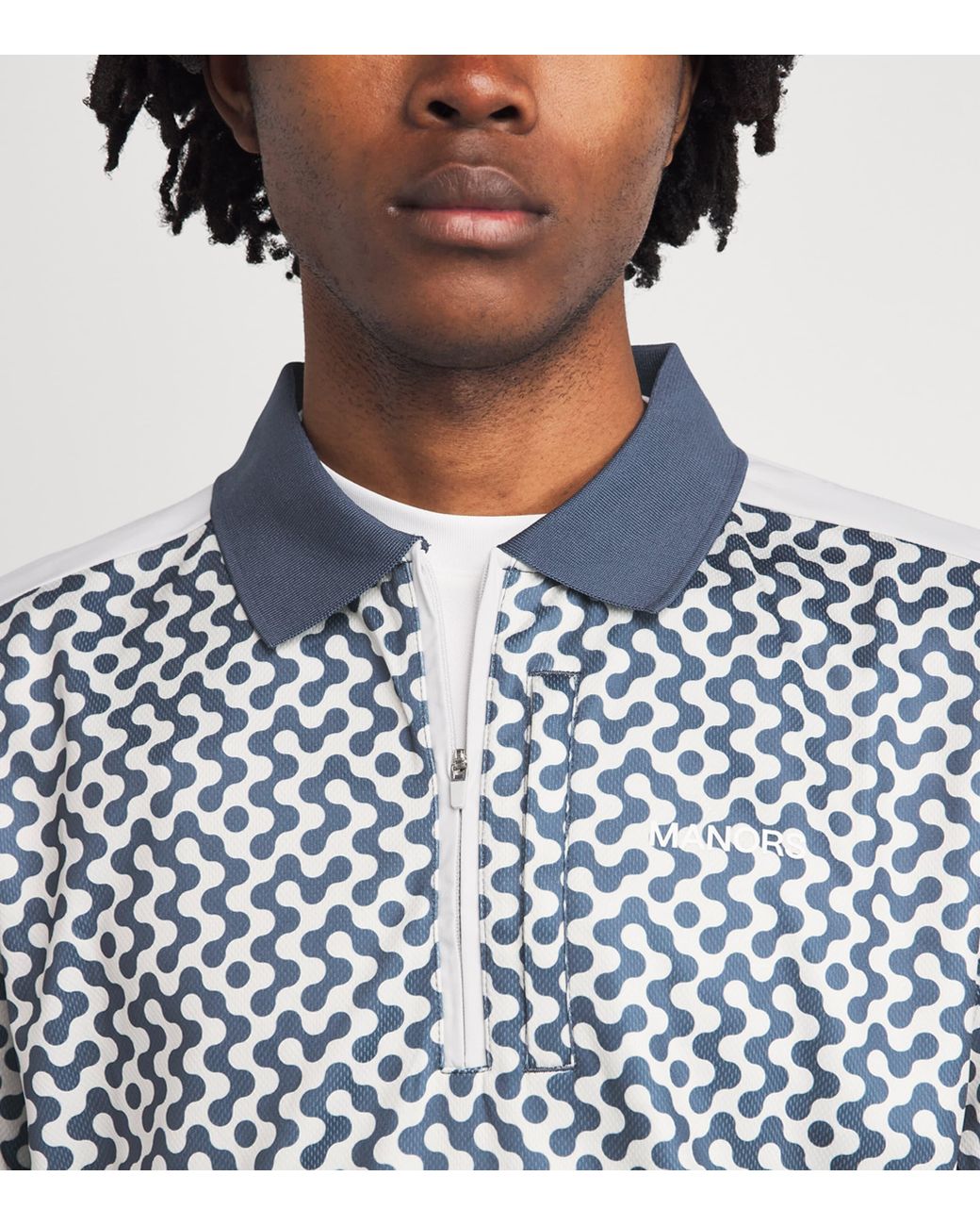 Manors Blue Eighteenth Ranger Polo Shirt for men