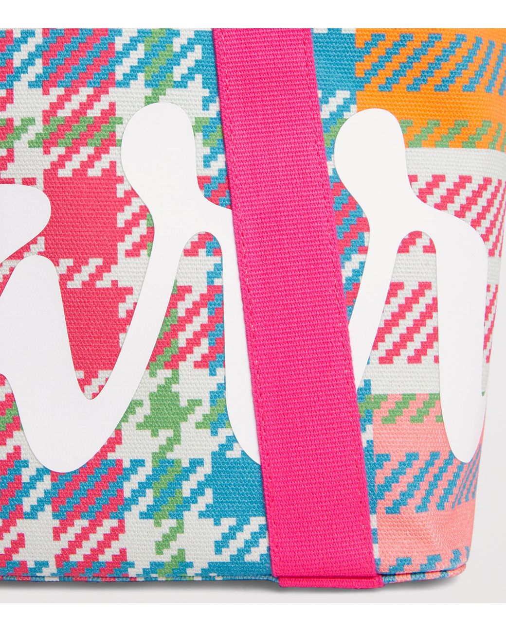 Harrods Pink Mini Madras Check Tote Bag