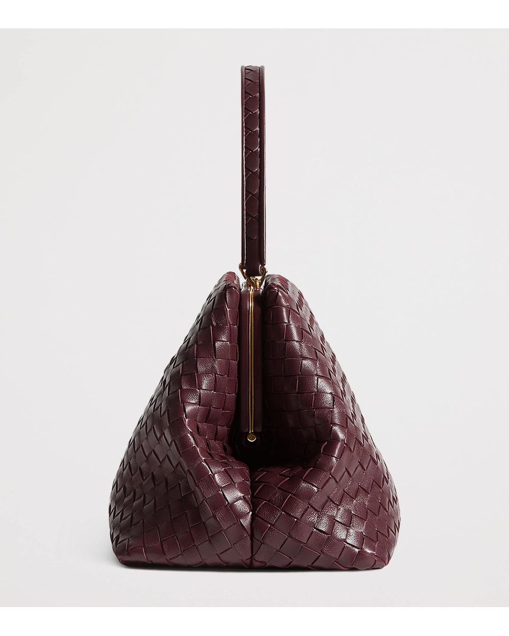 Bottega Veneta Purple Leather The 1998 Top-Handle Bag