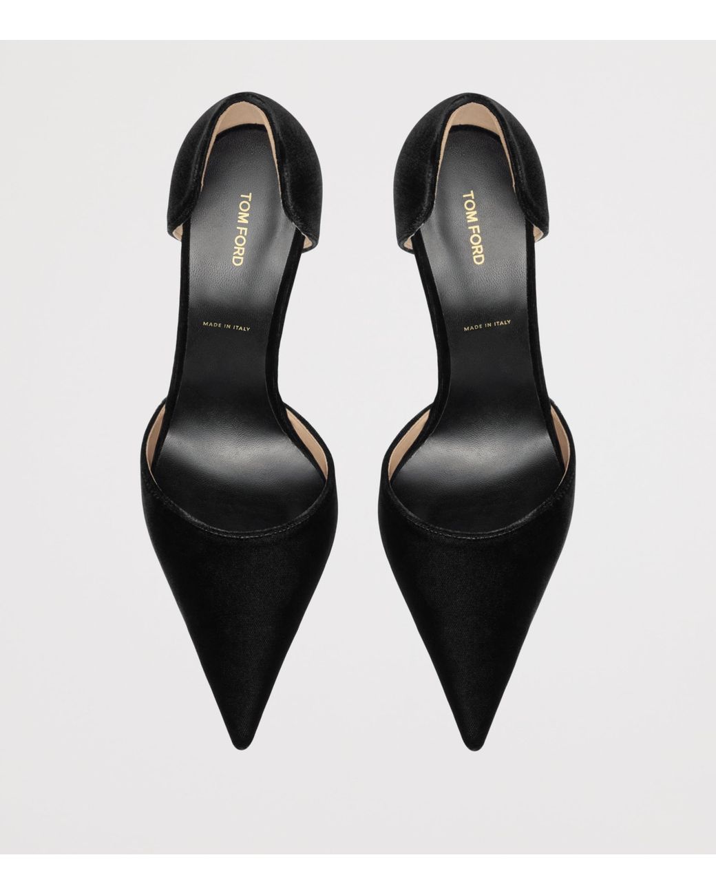 Tom Ford Black Velvet D'Orsay Pumps 105