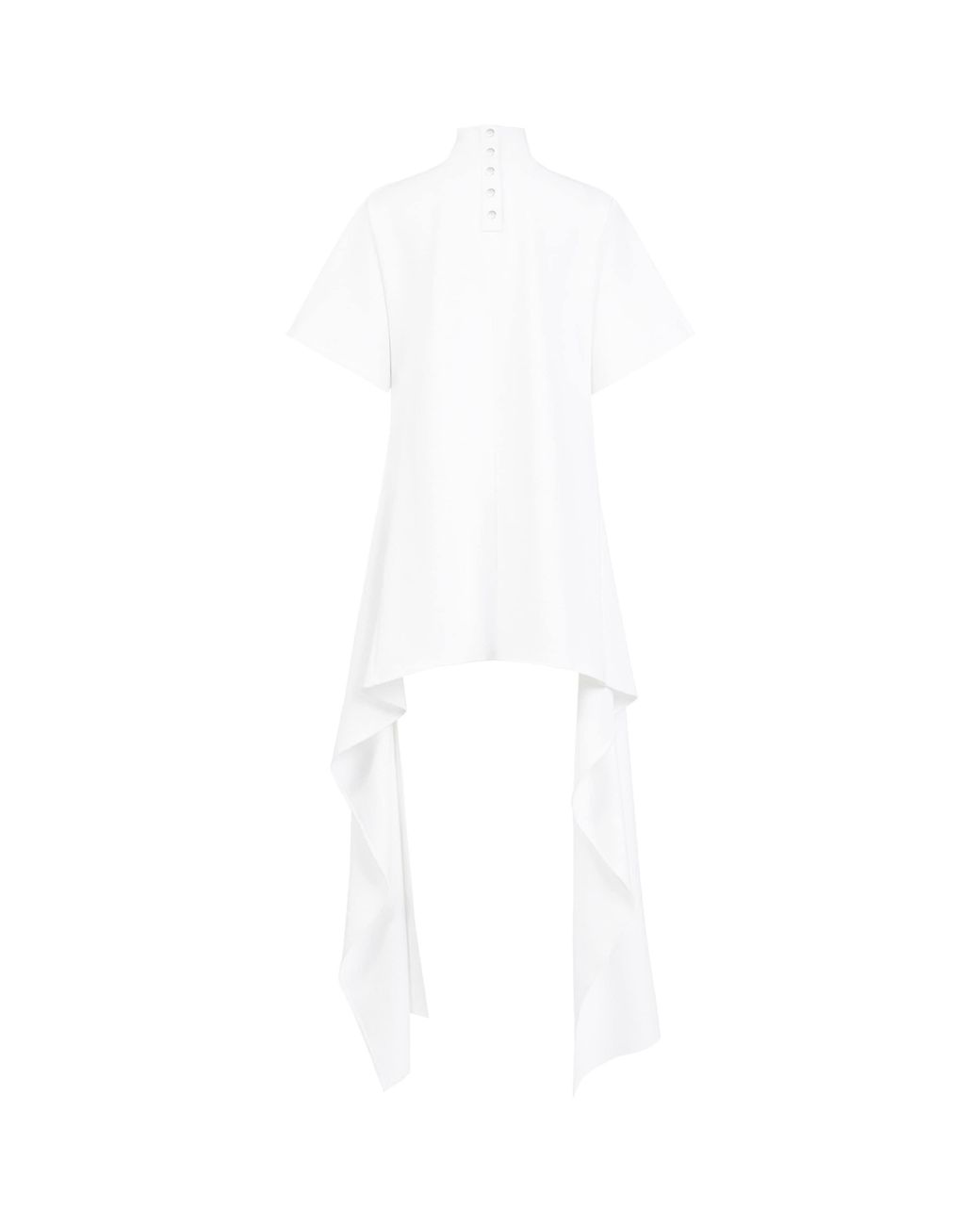 Alaïa White Asymmetric T-Shirt