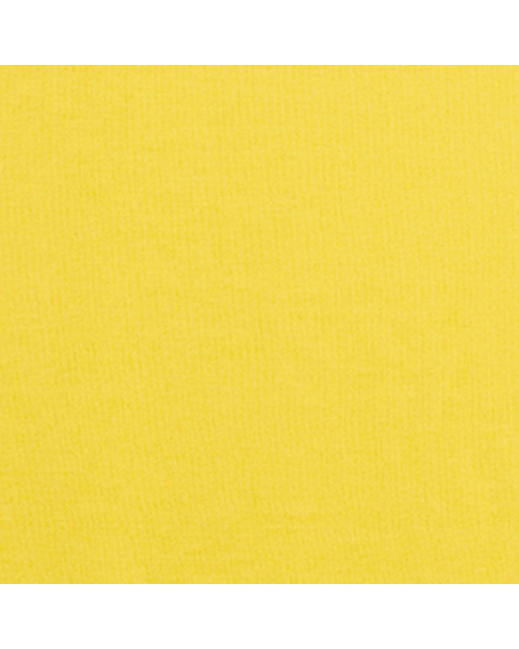 Dunhill Yellow Cotton-Mulberry Silk Polo Shirt for men