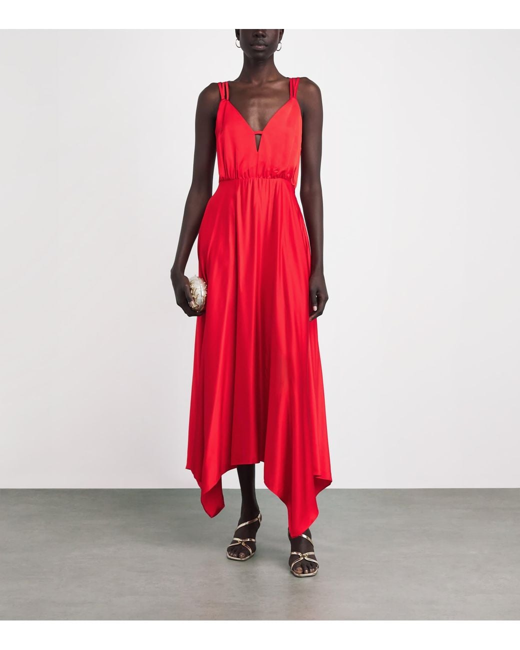fiesta cocktail dress A-LINE WITH FLORAL DETAILS CD9245 Detachable sheer sleeves and publish_to_shop Tynan Cotton Dress In Size:Choose your size: