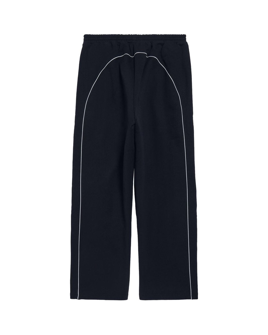 Balenciaga Blue Cotton Crest Baggy Sweatpants for men