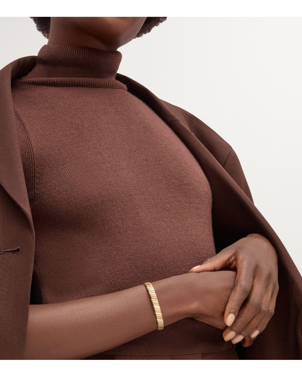 BVLGARI Natural Rose And Tubogas Bangle