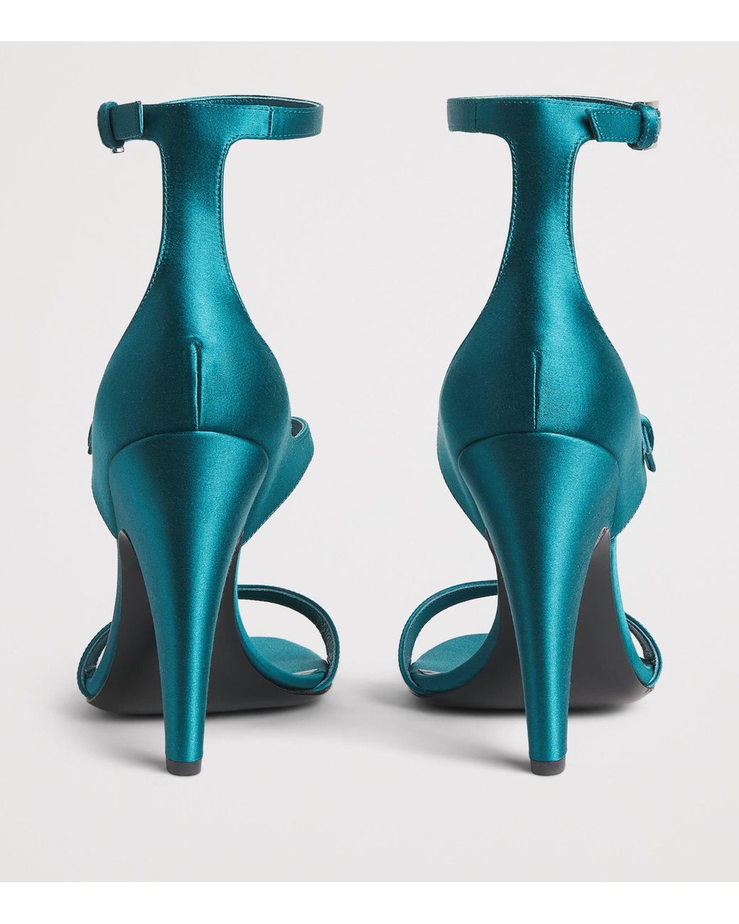 Alaïa Blue Suede Strappy Heeled Sandals 110