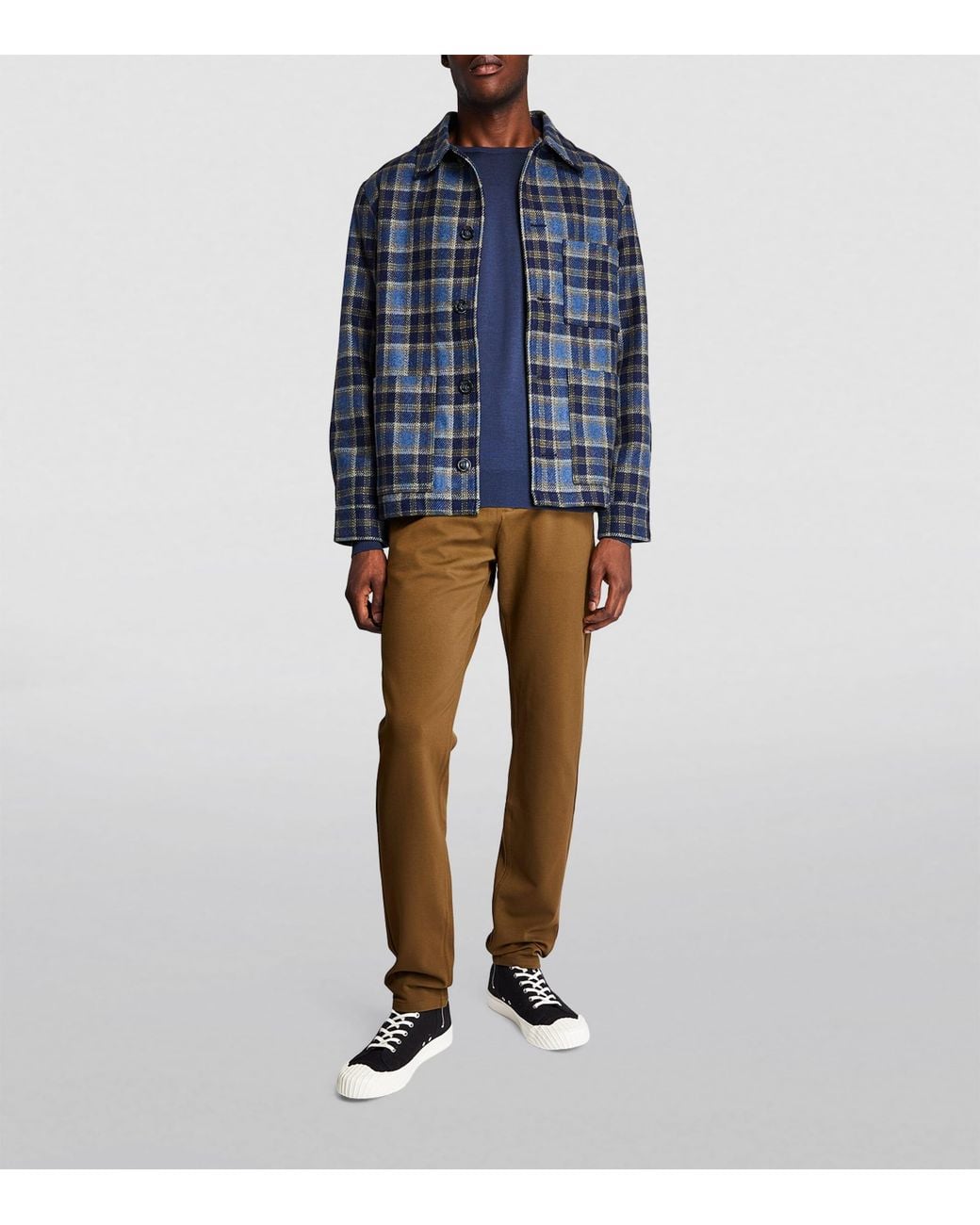PAIGE Brown Stafford Chinos for men
