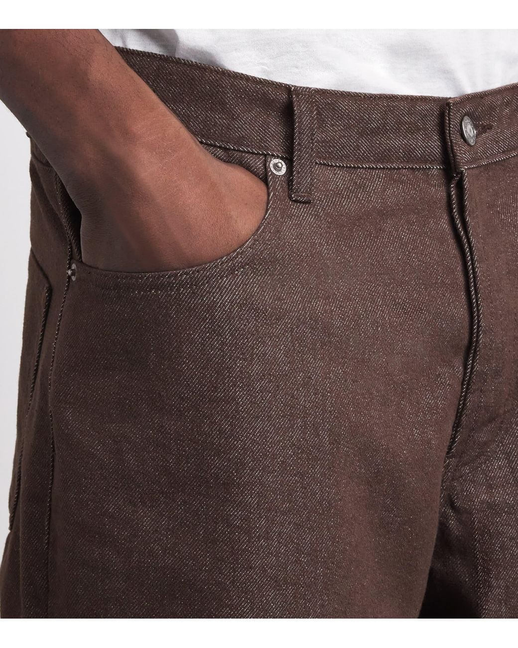 LE17SEPTEMBRE Brown Wide-Leg Jeans for men