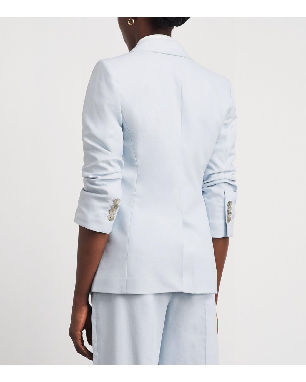 Veronica Beard Blue Tomi Dickey Blazer