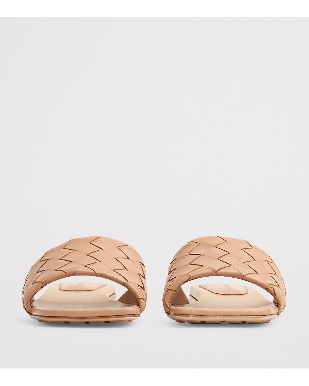 Bottega Veneta Natural Leather Parco Sandals