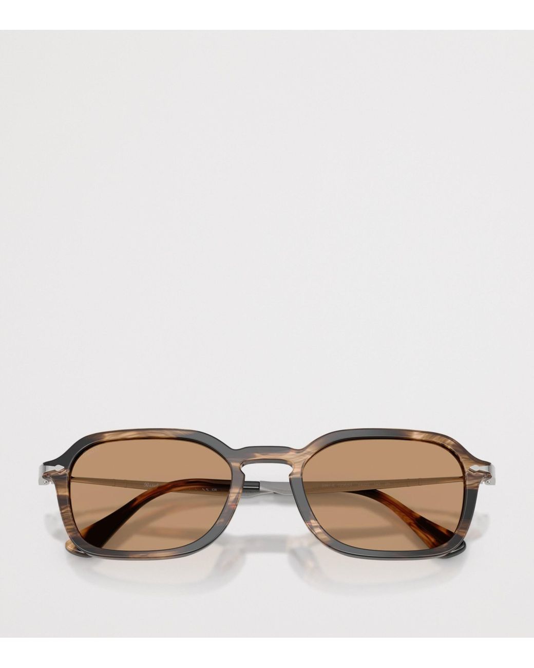 Persol Brown Tortoiseshell Phantos Sunglasses