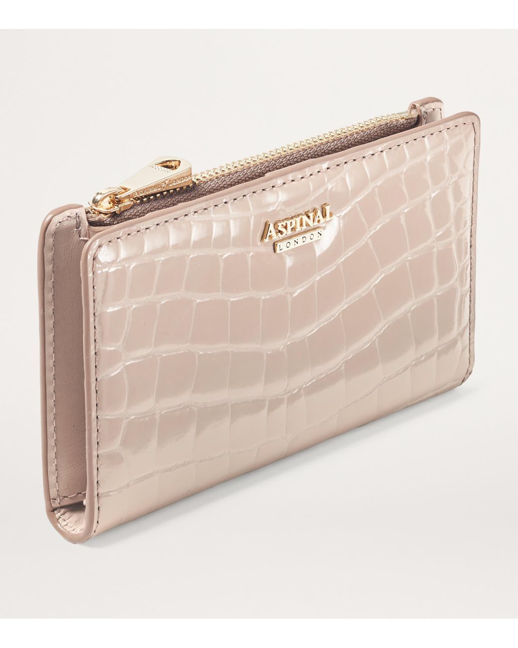 Aspinal Natural Small Mayfair Purse