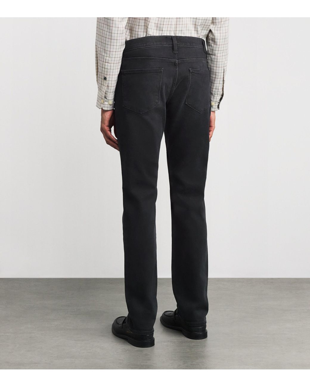 PAIGE Gray Federal Slim Jeans for men