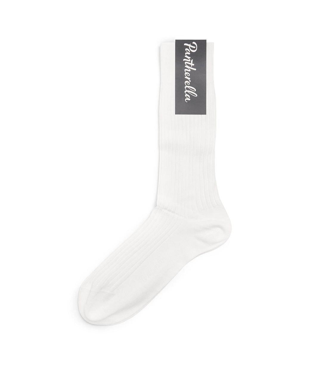 Pantherella White Ribbed Danvers Socks for men