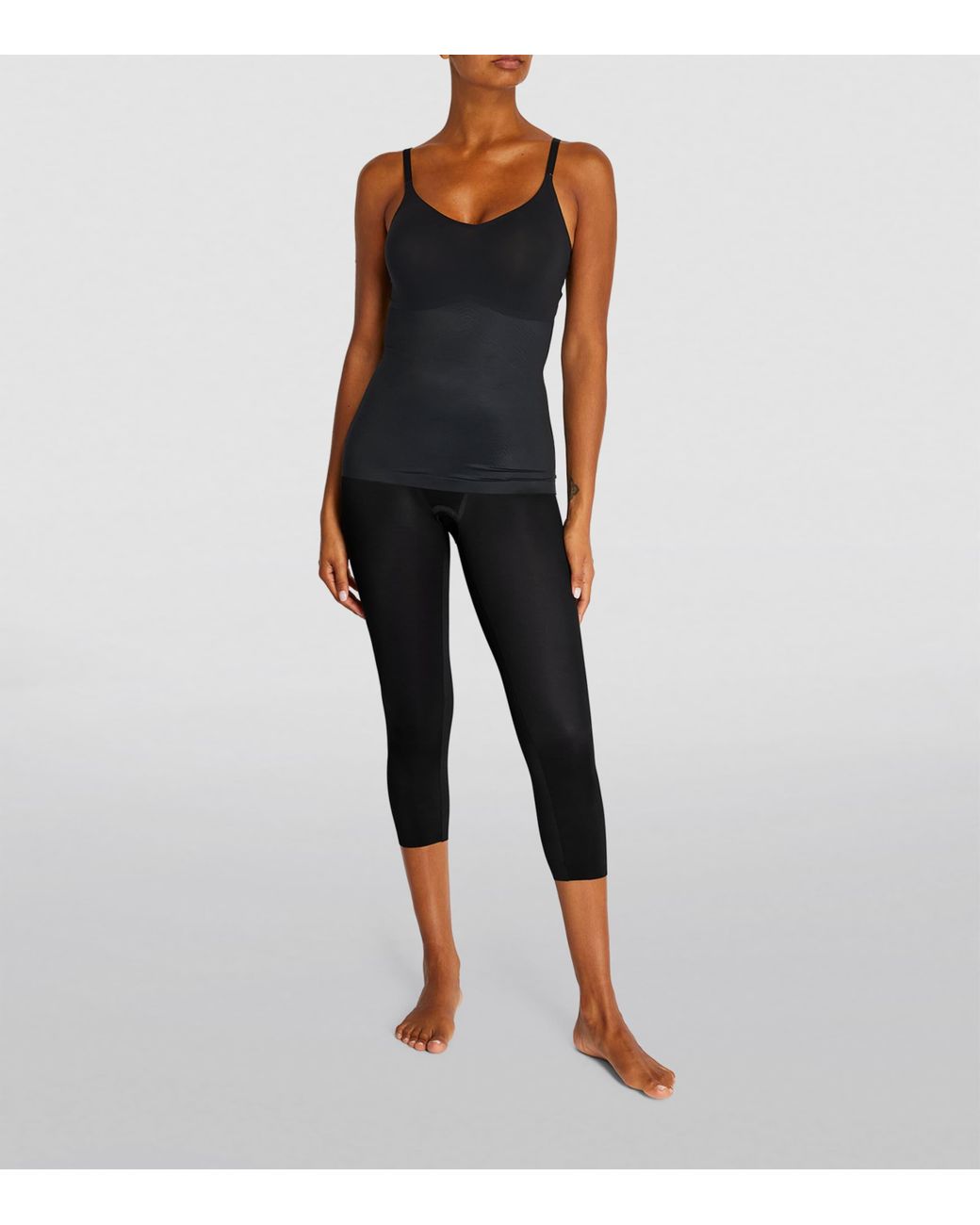 Spanx Black Shape Invisible Capri Pants