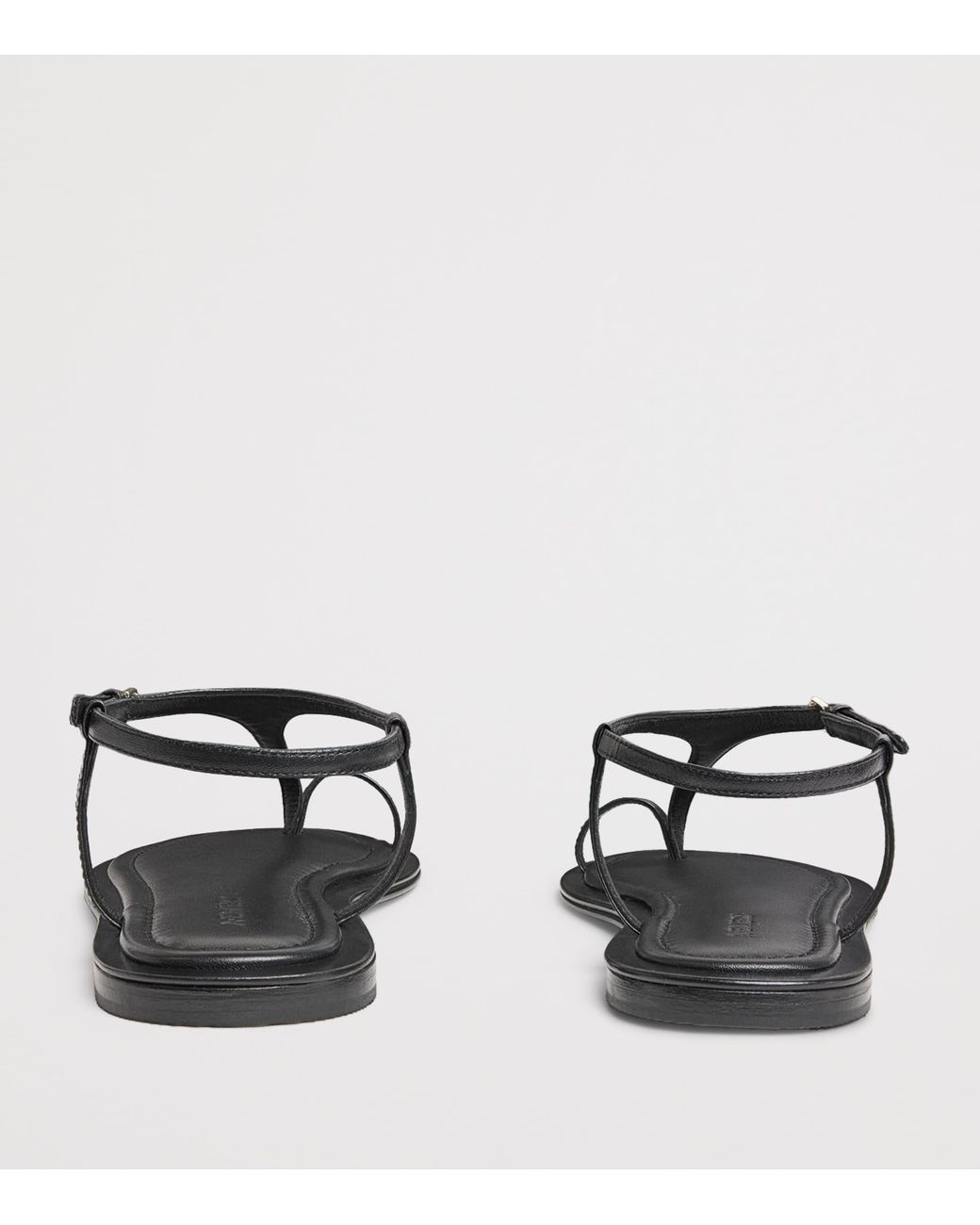 A.Emery Brown Leather Alta Sandals