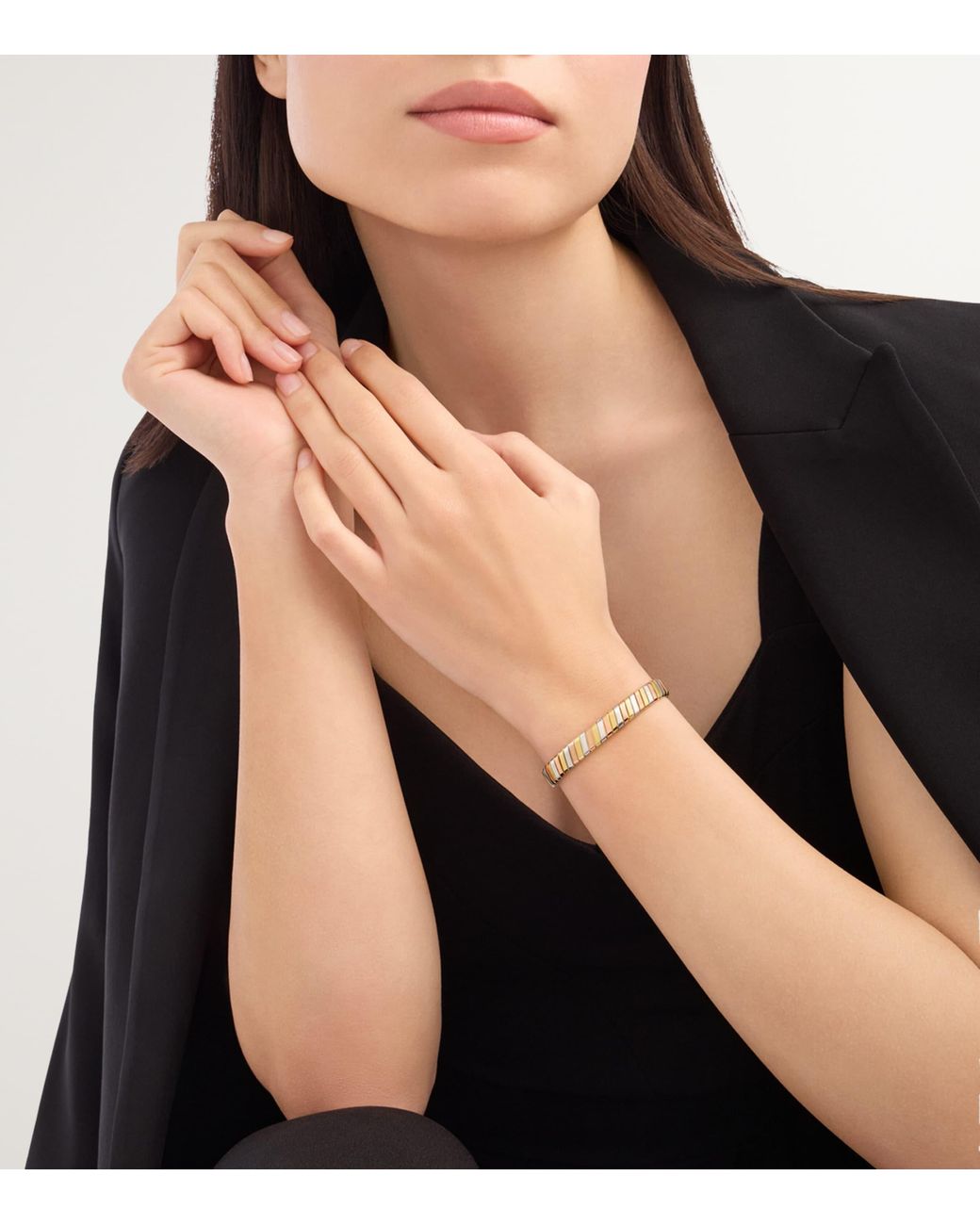 BVLGARI Natural Rose And Tubogas Bangle