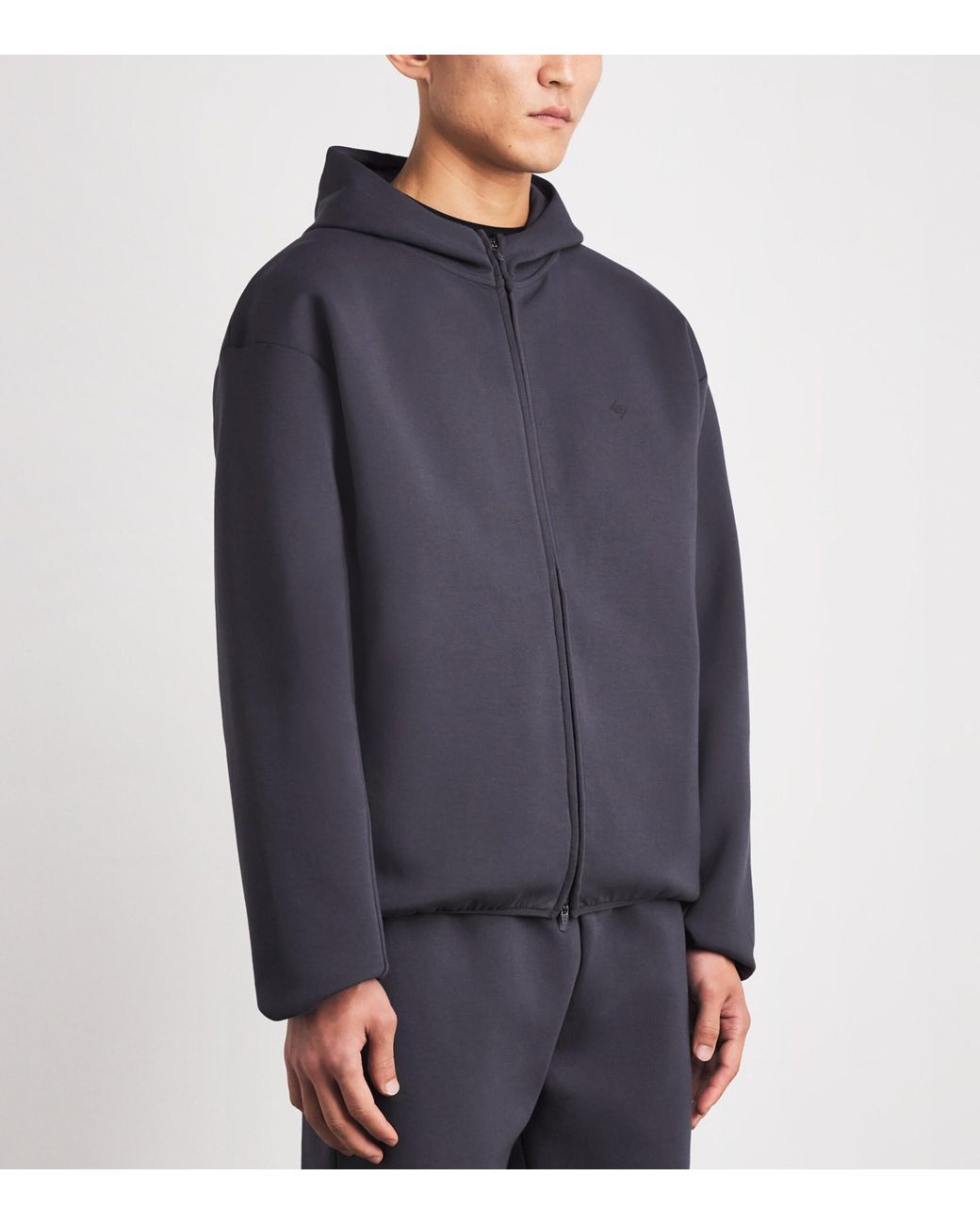 REPRESENT 247 Blue Zip-Up 247 Numbers Hoodie for men