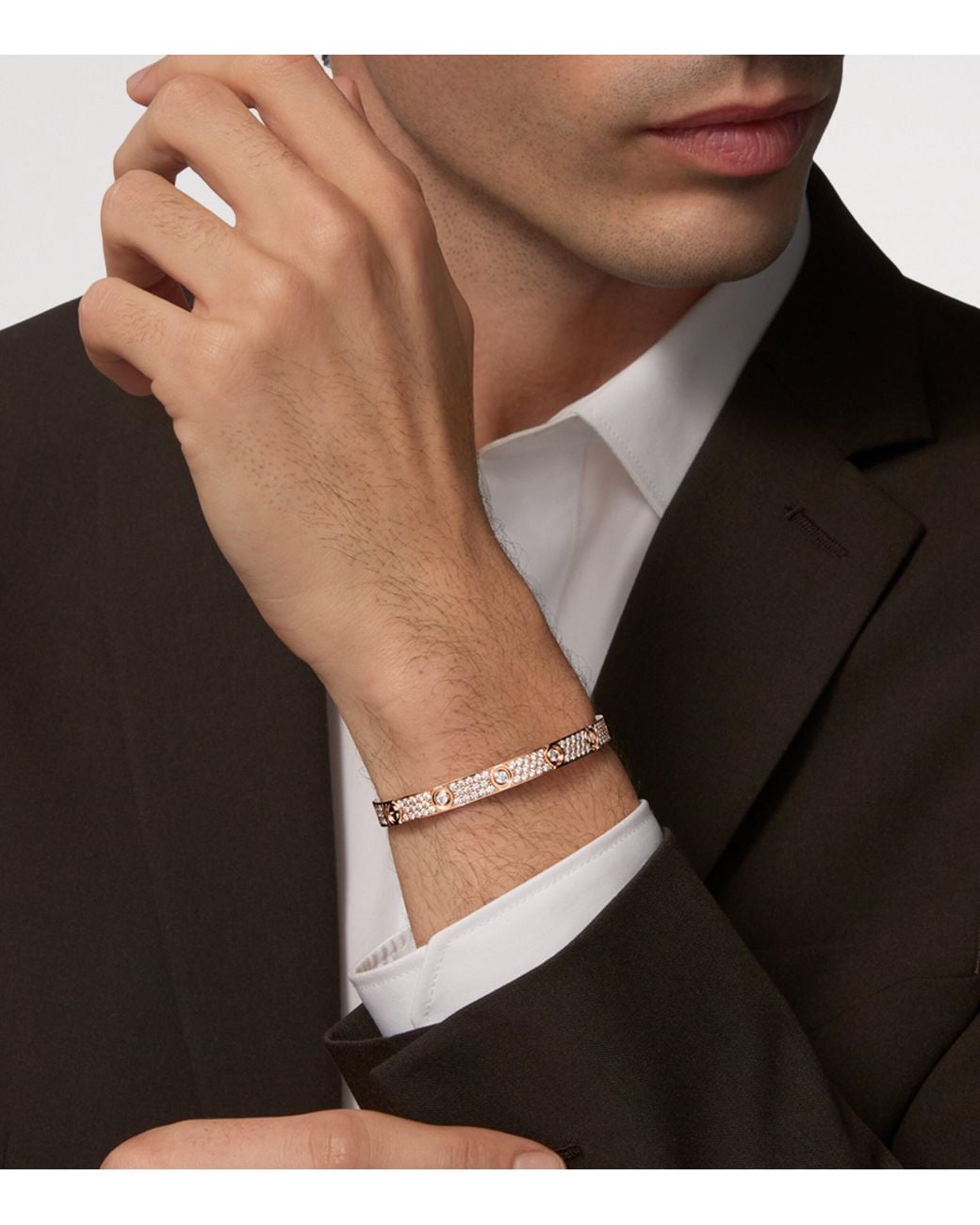 Cartier Pink Love And Diamond Bracelet