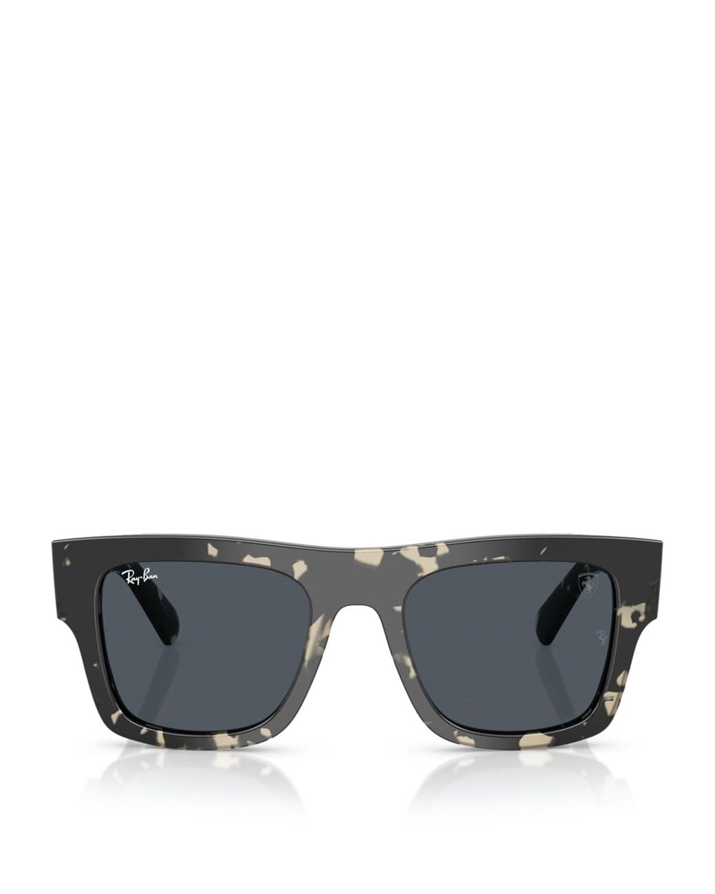 Ray-Ban Gray X Scuderia Ferrari Rb2217M Square Sunglasses