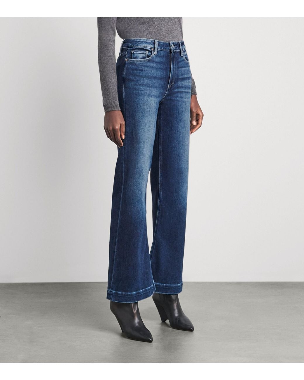 PAIGE Blue Leenah Bootcut Jeans