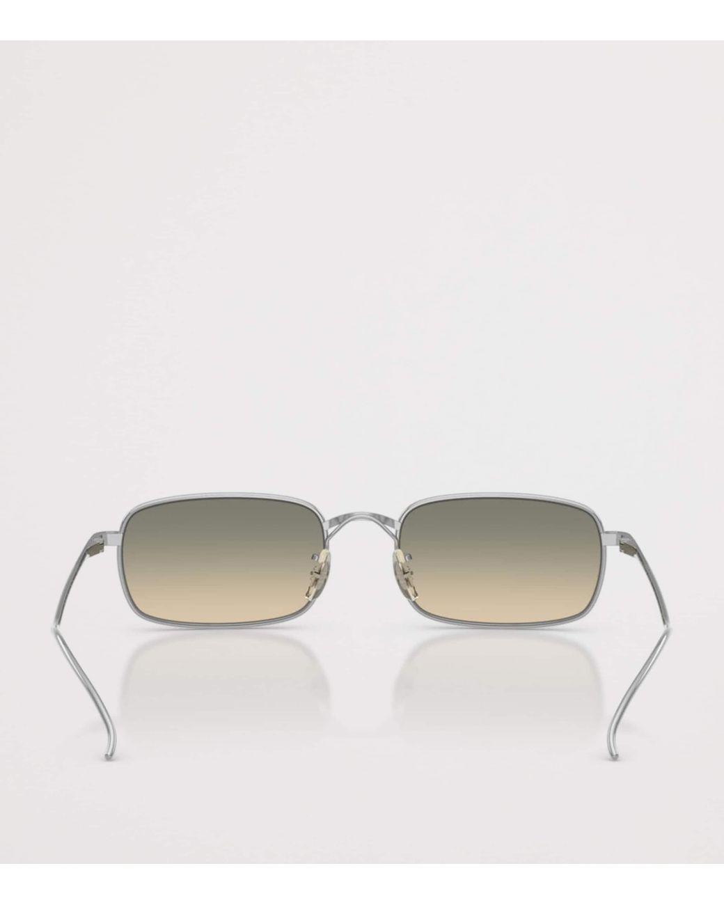 Oliver Peoples Metallic Titanium Tk-14 Sunglasses