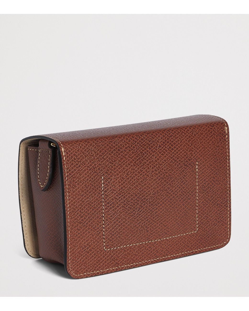 Longchamp Brown Leather Épure Camera Bag
