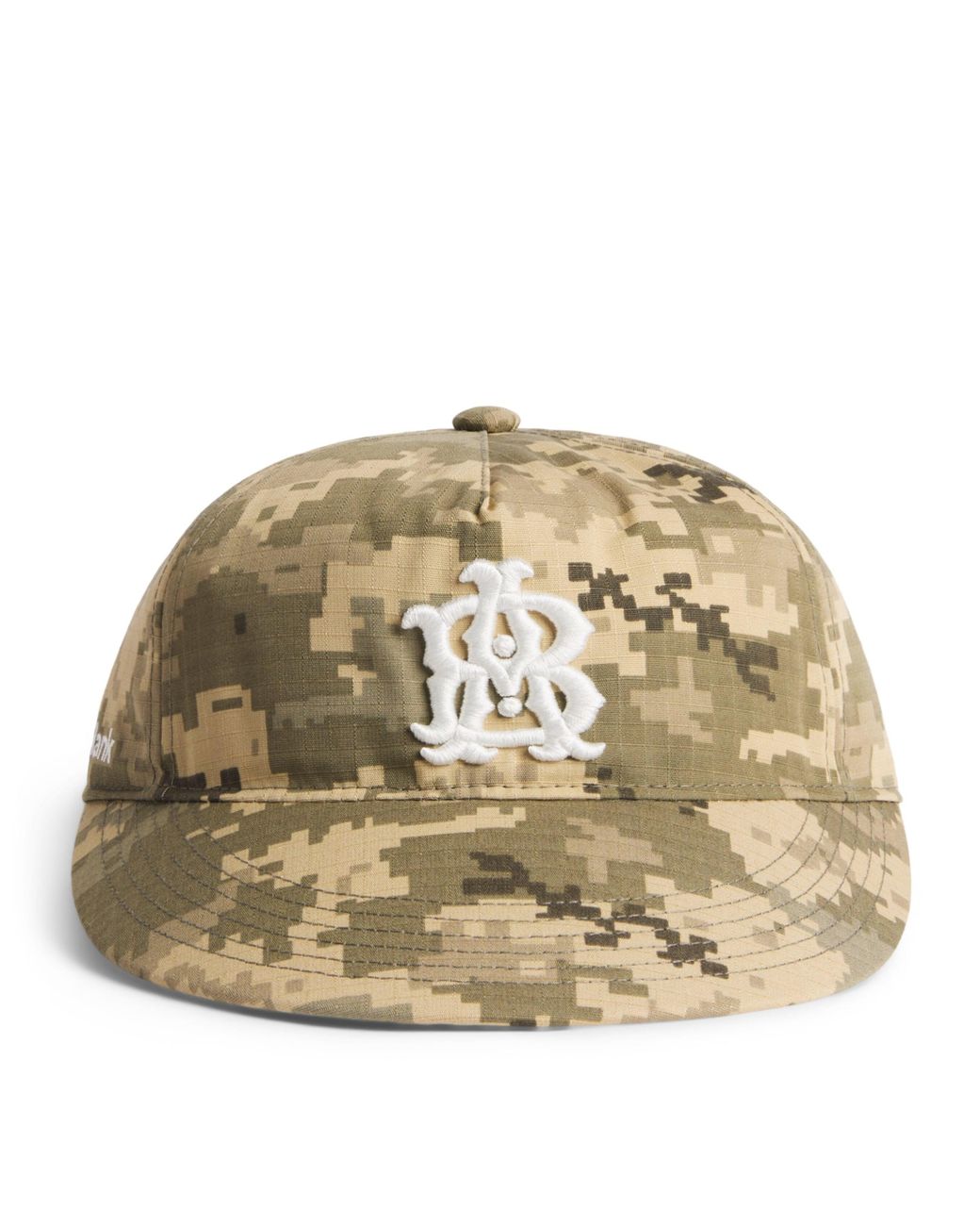 About Blank Metallic Pixelated Camouflage Monogram Cap for men