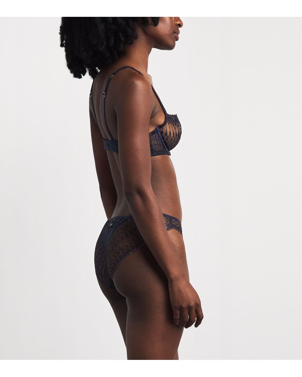 Aubade White Embroidered Voodoo Kiss Briefs