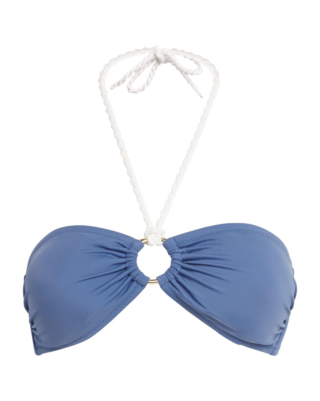 Heidi Klein Blue Cetara Bikini Top