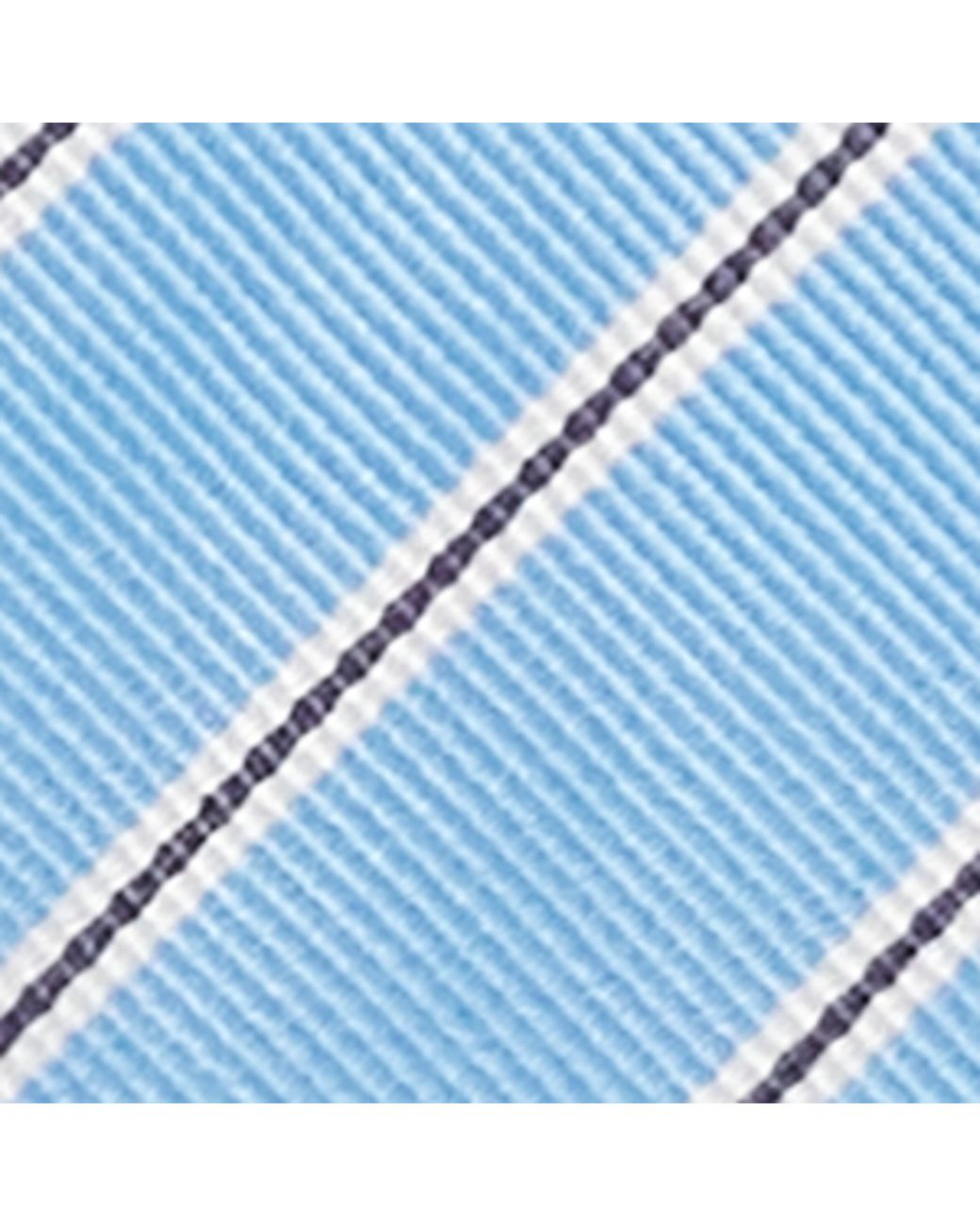 Thom Browne Blue Silk Browne 65 Tie for men
