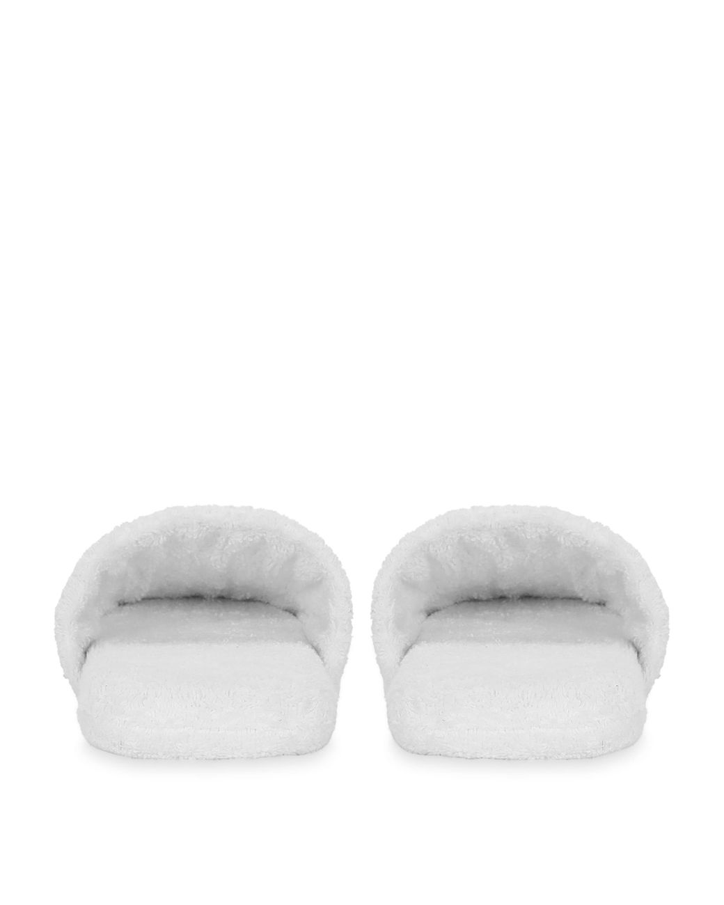 Dolce & Gabbana White Dg Logo Slippers for men
